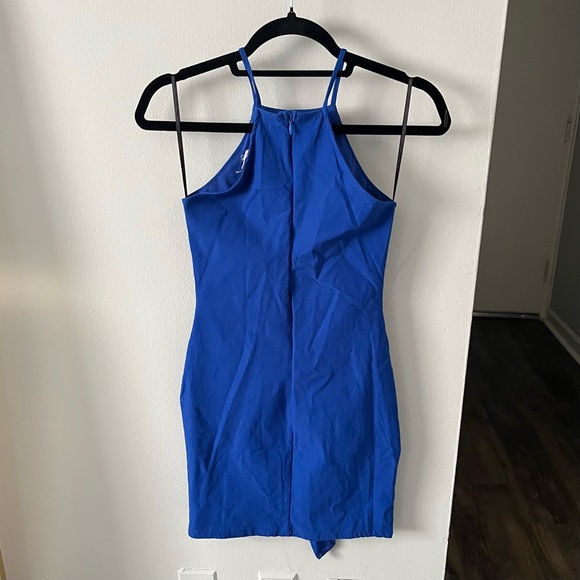 Blue Bodycon Dress - Picture 2 of 2